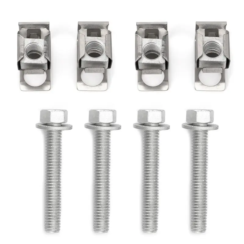 Exhaust Manifold Set Flange Bolt U-Nut Hardware Kit 6036734AA 6036684AA For Dodge Dakota Ram 1500 Jeep Wrangler-Y79A