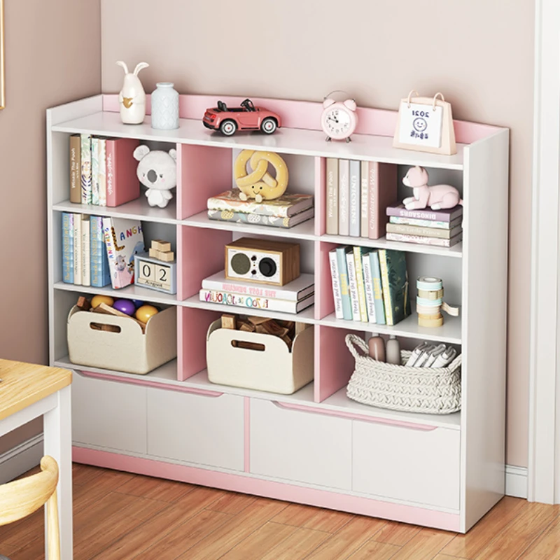 Storage Organizer Bookcases Make Up Wooden Perfume Cube Modern Bookcases Minimalist Bedside Estante Para Livros Home Furnitures