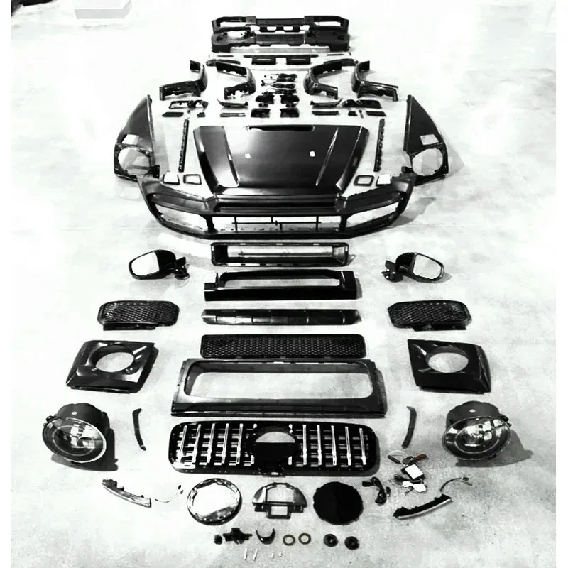 

G class w463 G500 G550 G55 G63 G65 body kit Barbus widestar style