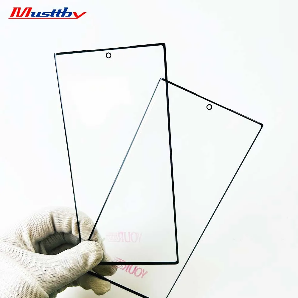 Musttby 5pc Full OEM S23 S24 Ultra S928 Outer Glass+OCA Curved Screen For Samsung Galaxy S10plus G975 S20 S22 Ultra Plus Repair