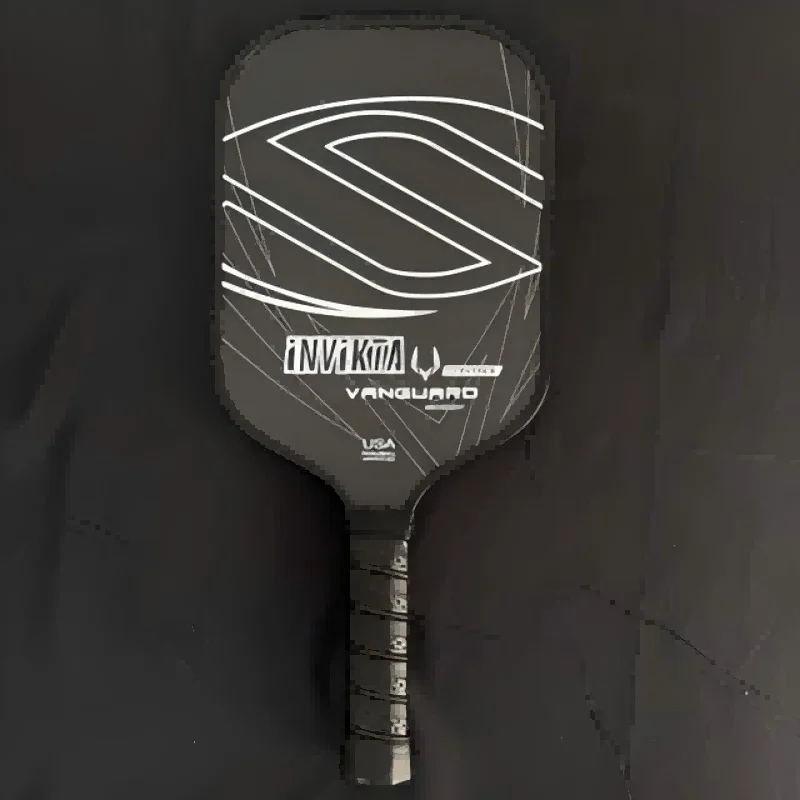 Two Styles Carbon Fiber Pickleball Rackets High-Performance 16mm PP Honeycomb Core Matte Textured Surface Sports Equipment