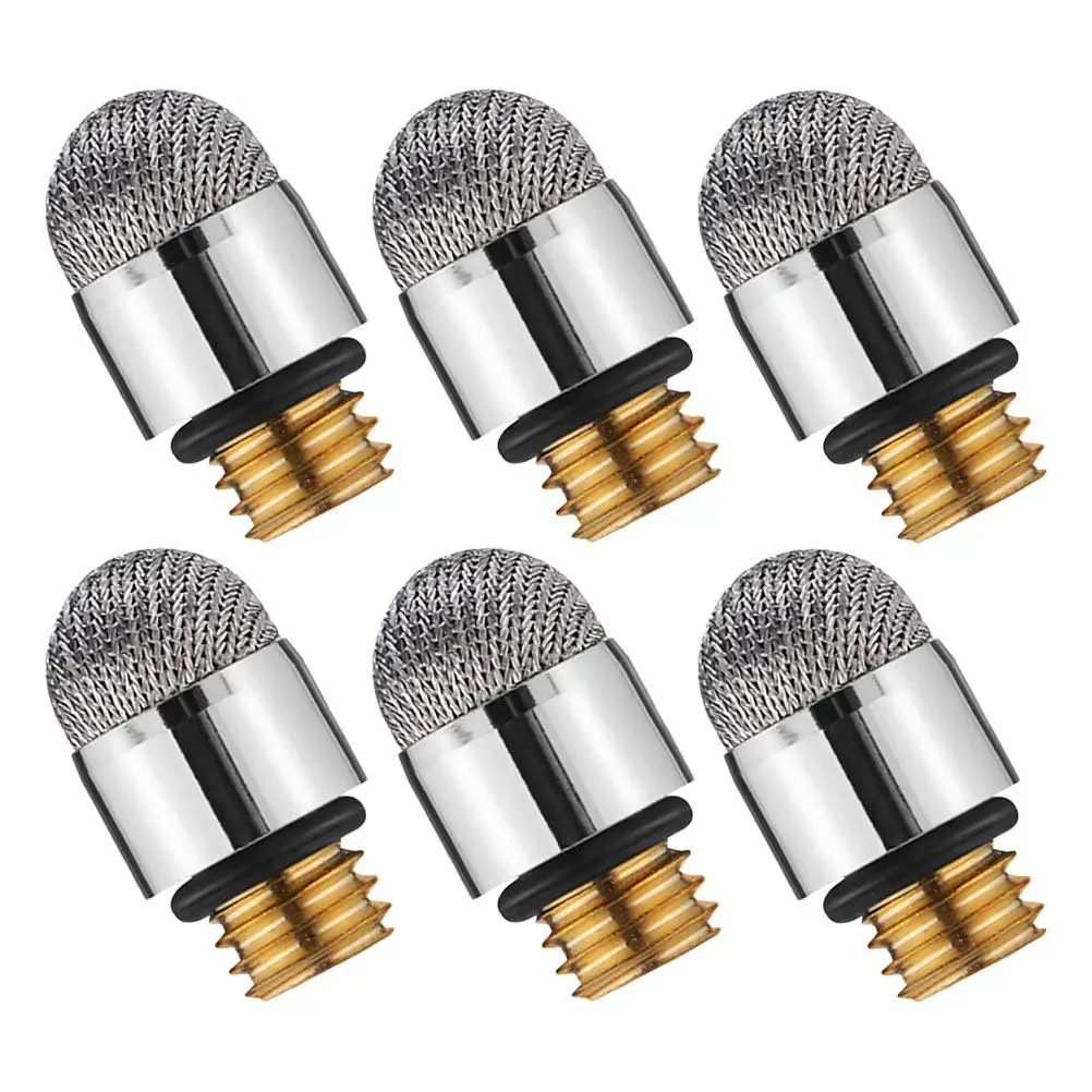 6Pcs Stylus Replacement Tips Mesh Conductive Fiber Nibs for All Capacitive Pens Enhanced Precision Drawing Writing Durability