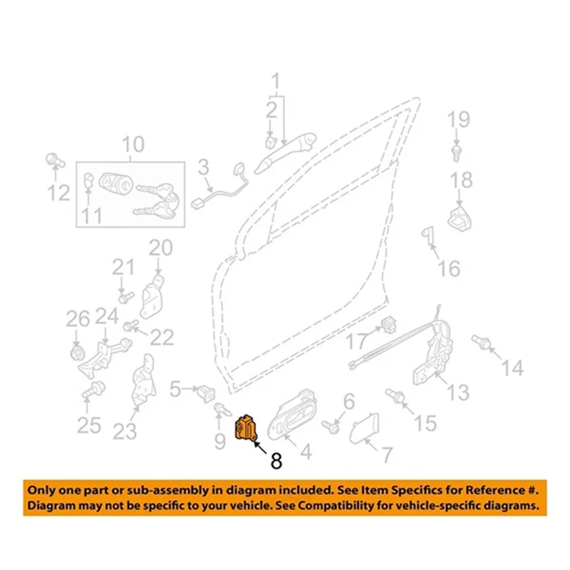 

Точный переключатель замка передней двери автомобиля GEA3-66-660 GEA4-66-660 для Mazda 3 2010-2013 Mazda 6 Mazda CX-7 CX-9, переключатель с фиксацией