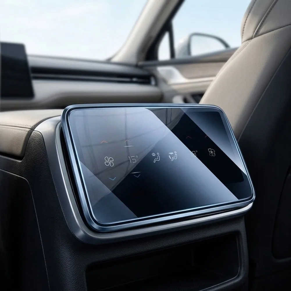 Tempered Glass Protector for Tesla For Model Y For Juniper 2025 Rear Touch Screen with for ultra Low Reflection Coating