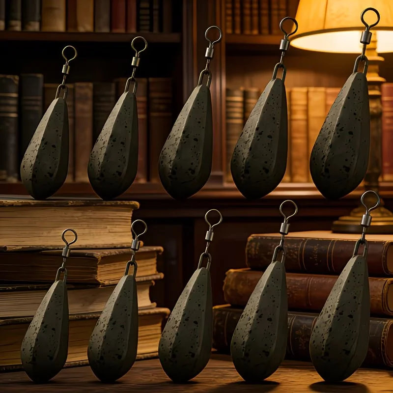 Karpfenangeln Inline-Sinker-Set 5 Stück 42G-128G Bleigewichte für Vielseitige Karpfen-Rig-Aufbauten Stabile Wurfleistung Angelzubehör – Detail 5