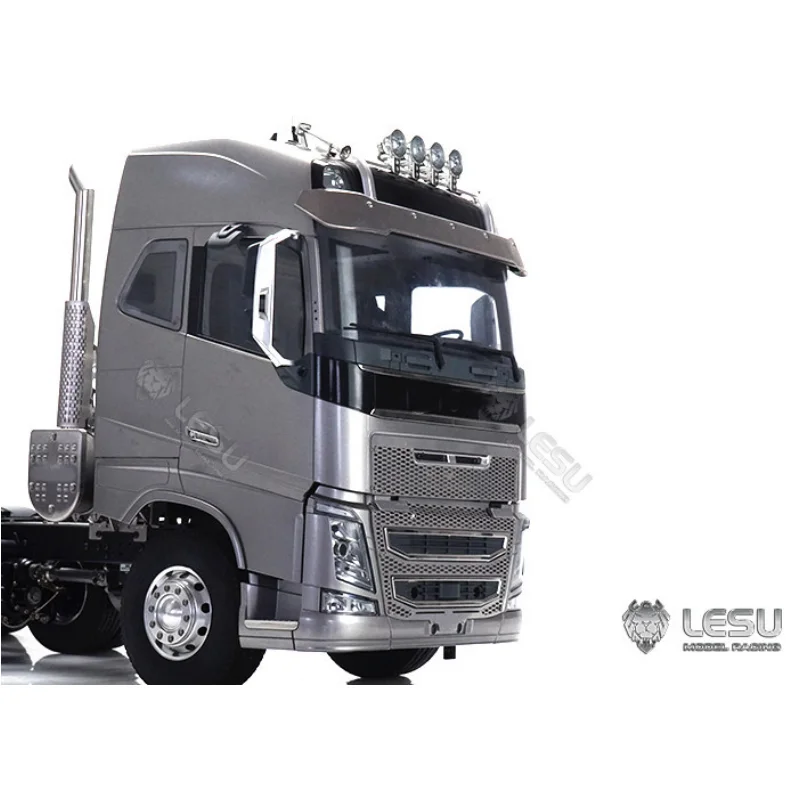 Kabinen-Sonnenblende aus Metall S-1306-A Upgrade für 1/14 Tamiya RC für Volvo FH16 Traktor-LKW Ferngesteuerte Kipper-Spielzeugteile