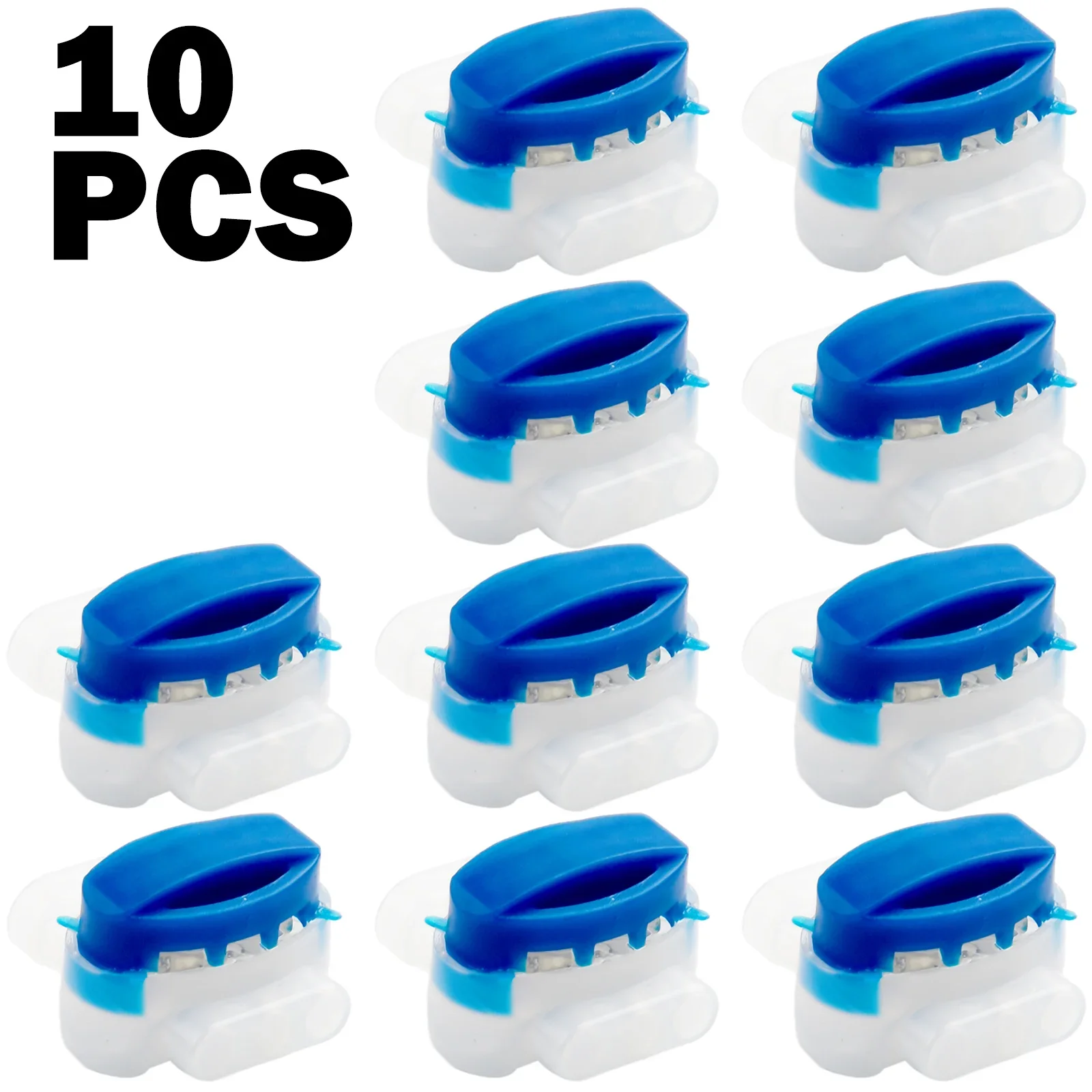 

10Pcs Robotic Lawn Mower Connectors For Worx For Robomow Lawnmower Electric Cable Terminal 3Pin 314 Connector