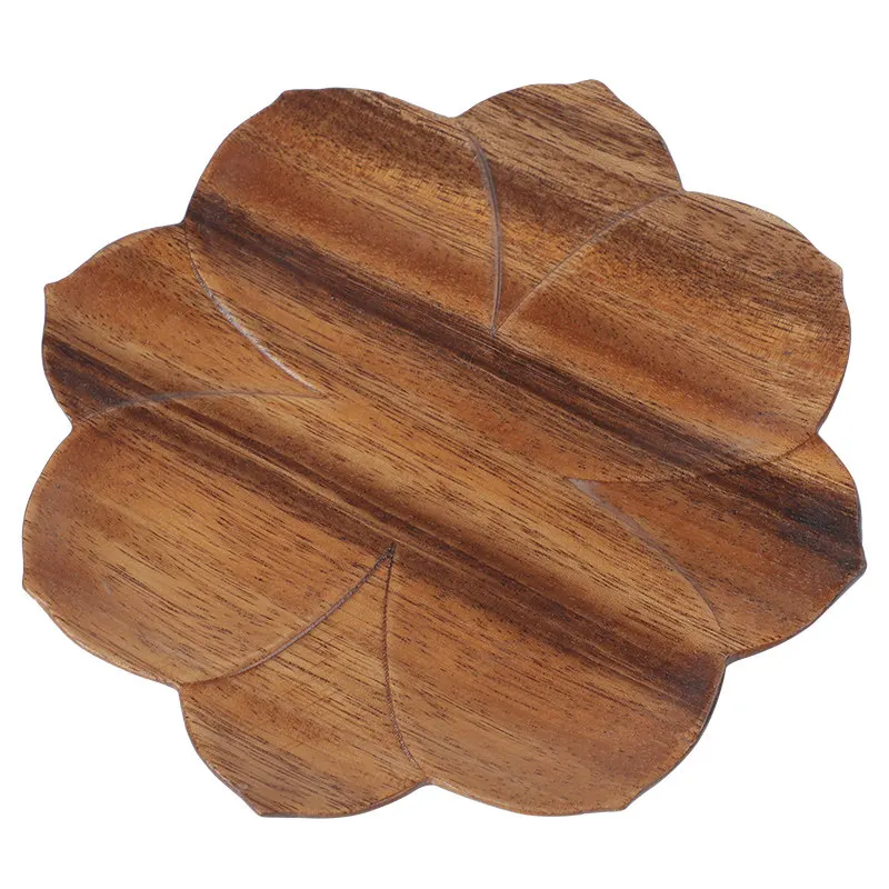 Japanese Style Wooden Tea Set Accessories Tea Pot Tray Tea Cup Tray Real Wood Tea Tools Set Tea Ceremony Accessories view 5