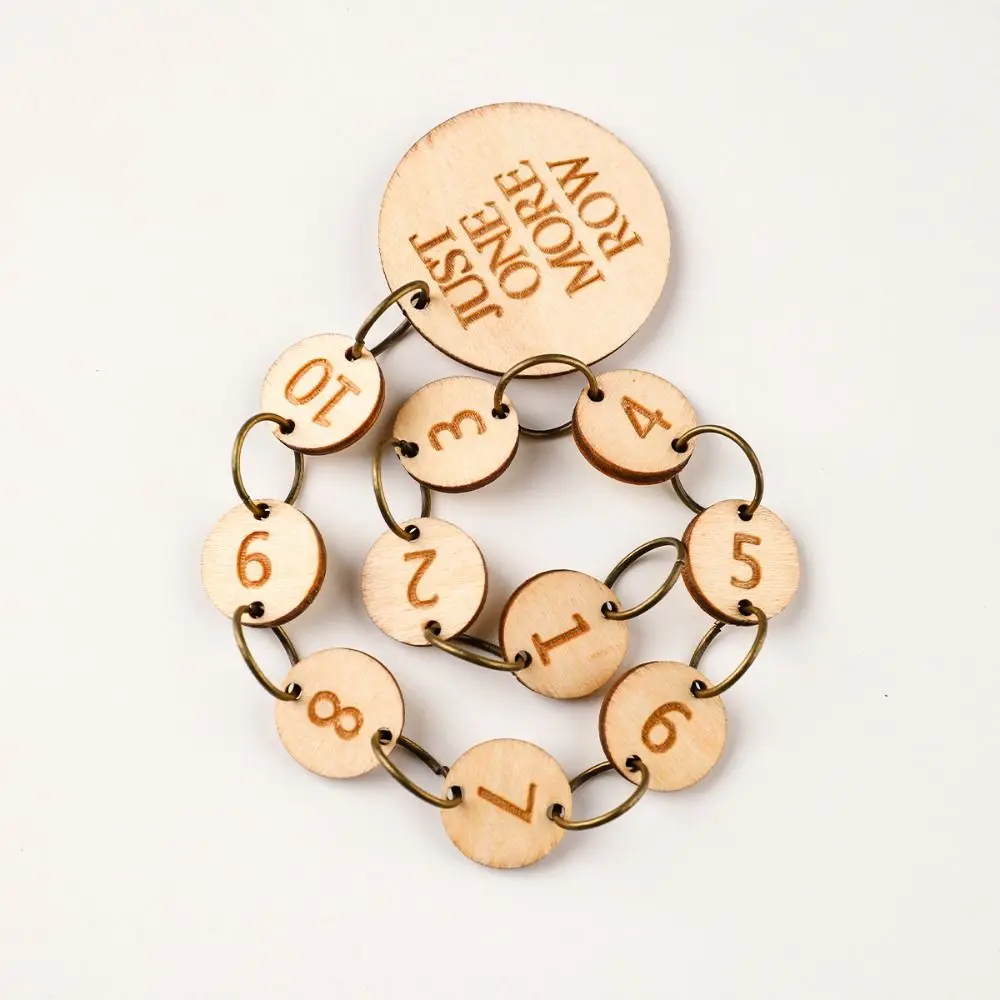 Деревянные маркеры для стопорных стежков, подвески, швейные принадлежности, линейка для вязания, стопорное кольцо, сделай сам, ремесло