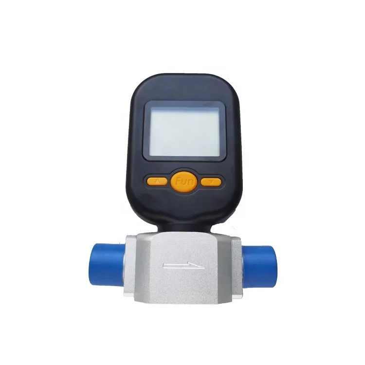 Air flow meter with digital display, direct gas flowmeter