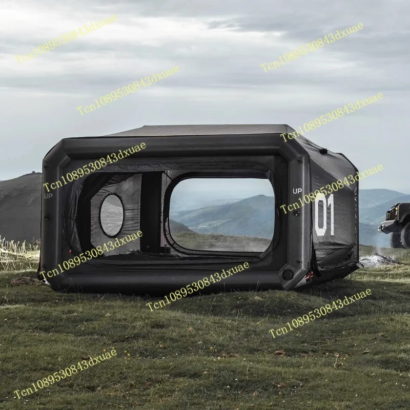 

Inflatable outdoor tent Lightweight portable outdoor camping shelter waterproof ventilation easy to install thickening camping