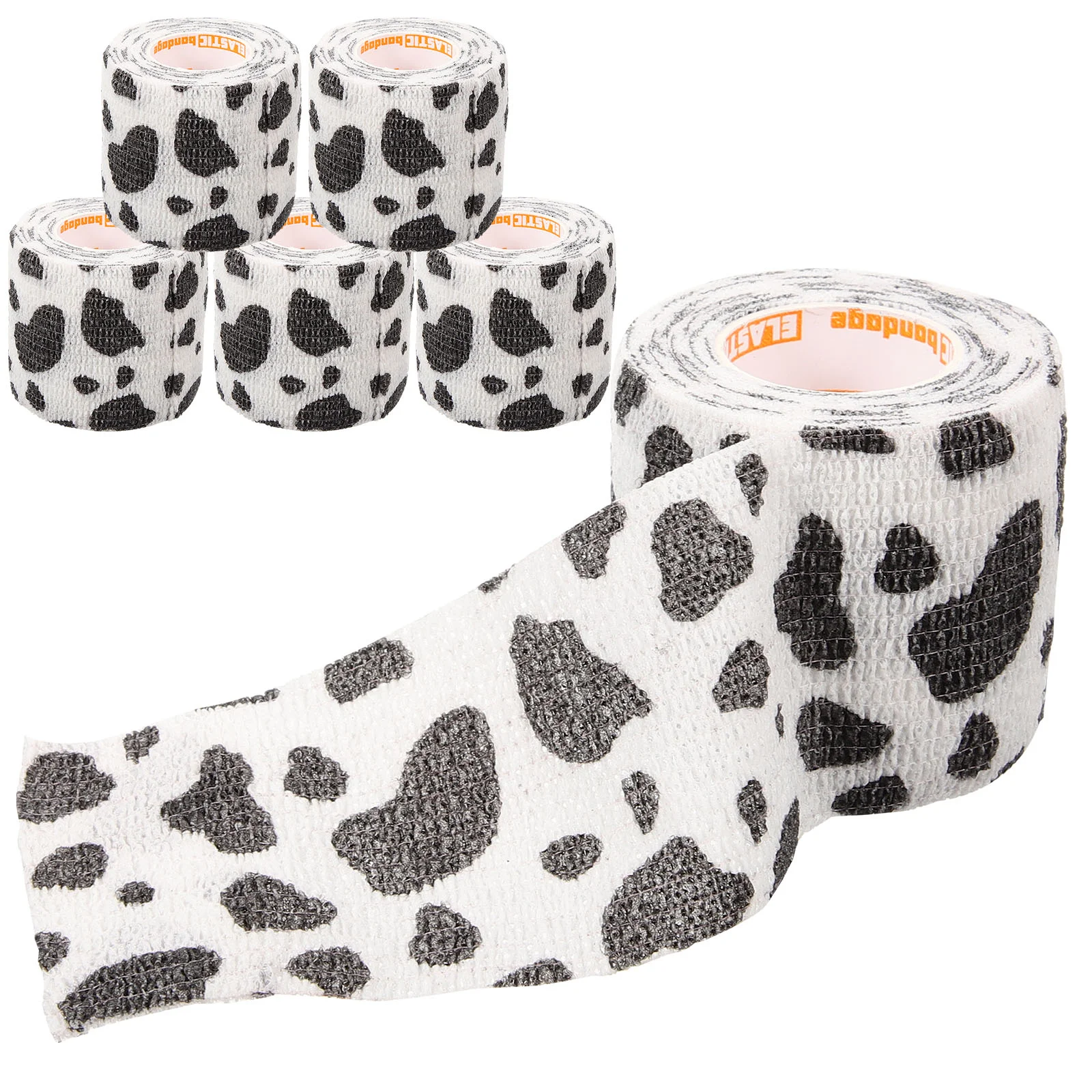 6 Rolls Pet Self Adhesive Bandage Supplies Tape for Dogs Multi-function Cat Practical Athletic 2 Inch