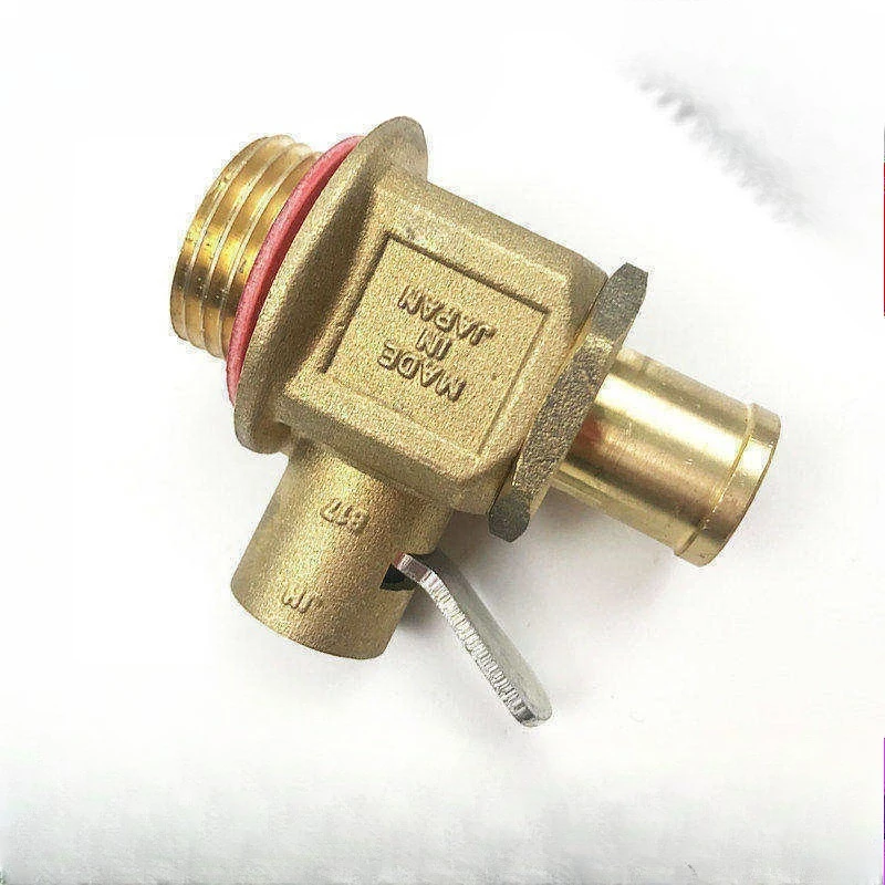 Excavator Accessories Komatsu Carter Hitachi  Daewoo Kobelco Engine Oil Pan Oil Drain Valve Switch