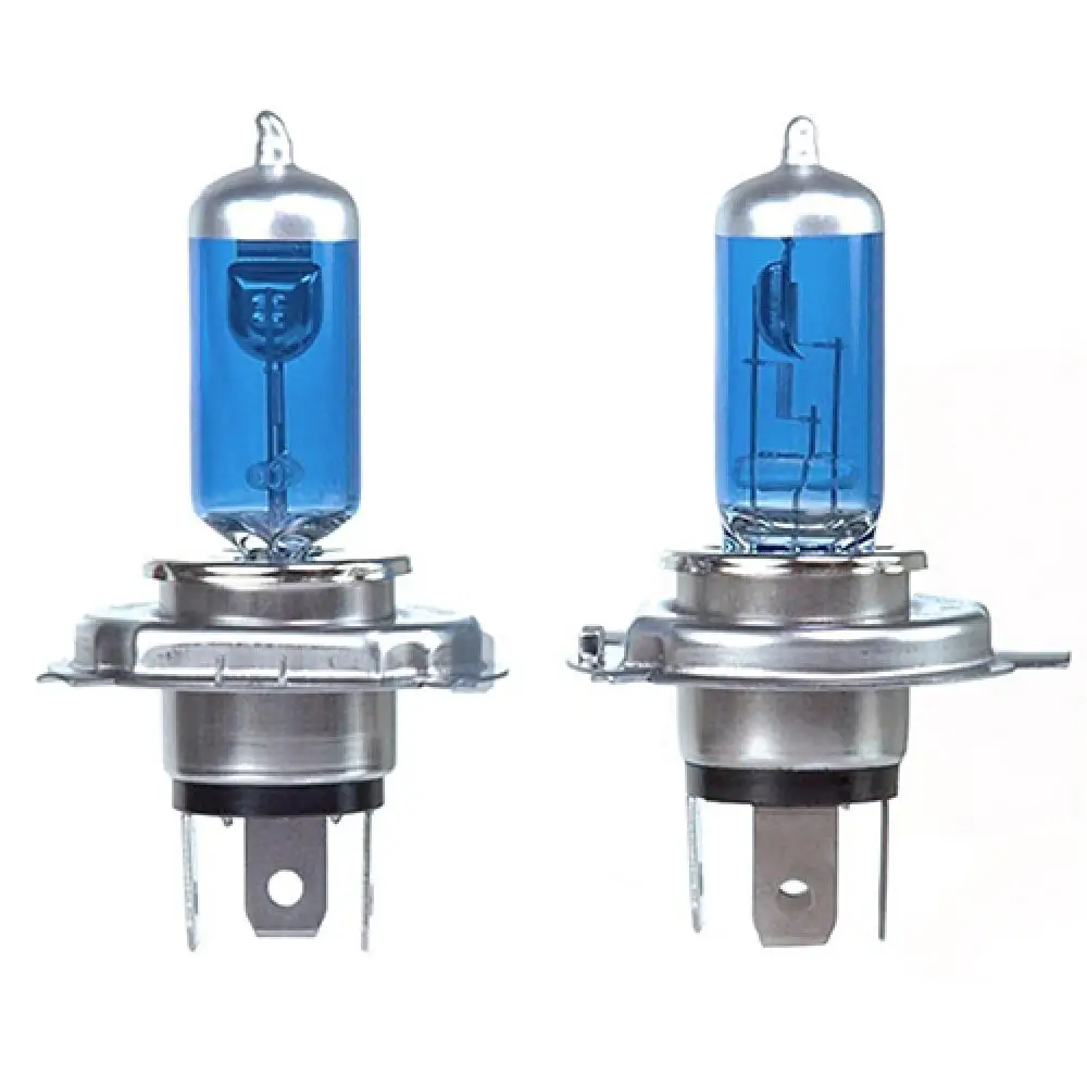 Car Headlight Bulb White H4 100/90W 12V High Low Beam Headlight Light Bulbs