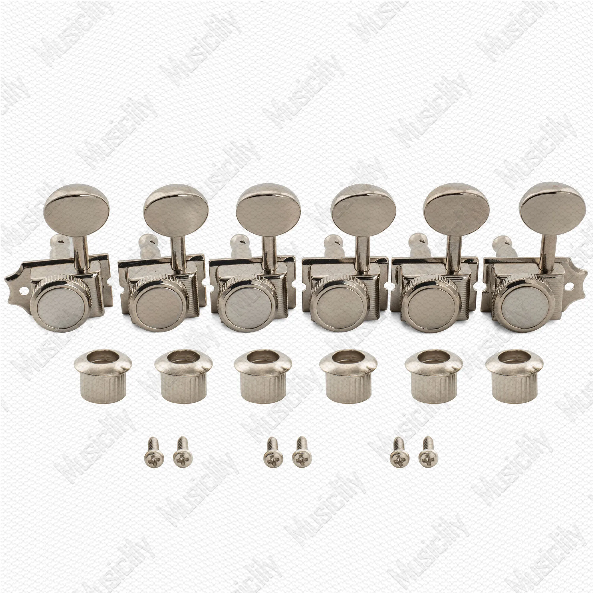 Left-hand with 1+4+1 Lockable Vintage Tuner For  S/Q C/V Str/at Te/le  Electric Guitar view 6