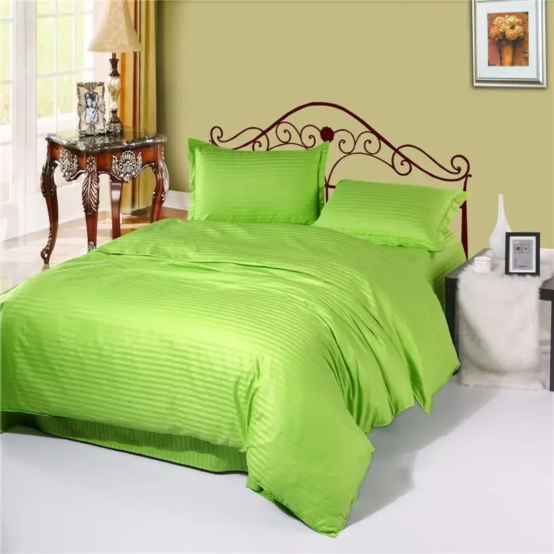 1pcs100% cotton satin duvet cover double needle craft with zipper a variety of specifications can be customized