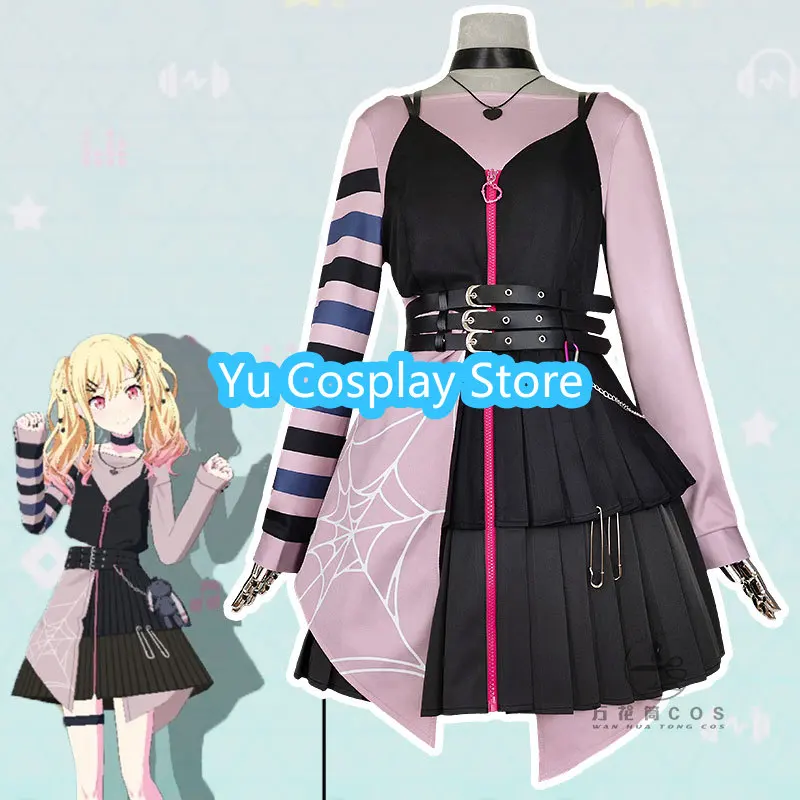 Tenma Saki Cosplay Costume Game Project Sekai Colorful Stage Cosplay Dress Party Suit Halloween Uniforms Custom Made