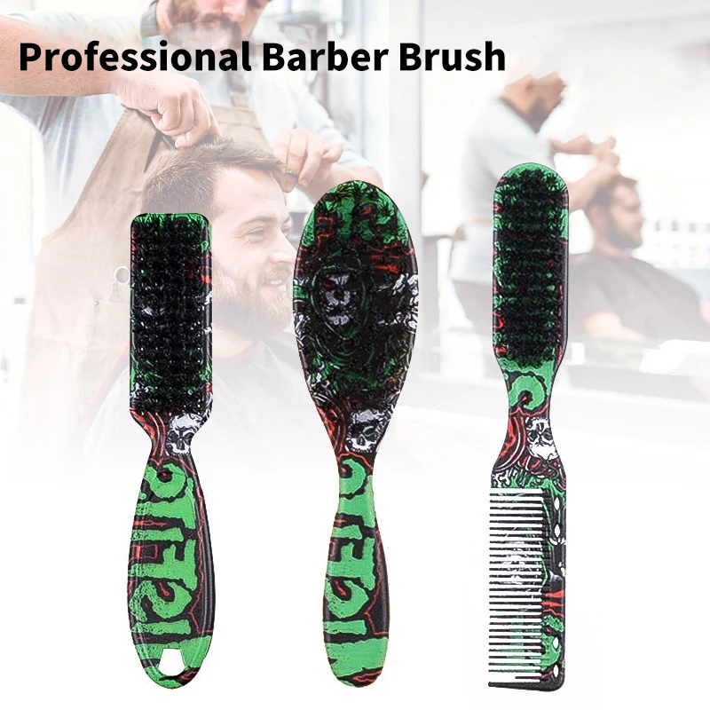 

Double-sided Professional Barber Neck Brush Comb Shaving Beard Salon Duster Cleaning Brush Hair Cutting Comb