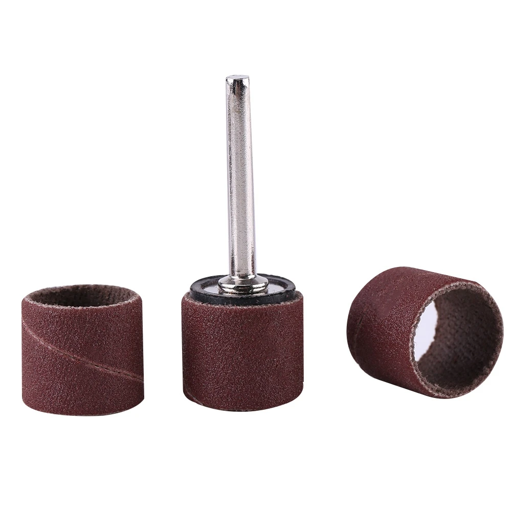 طبل الرملي الصنفرة العصابات الأكمام مغزل النجارة الحرفية تلميع عدة ( # 320)