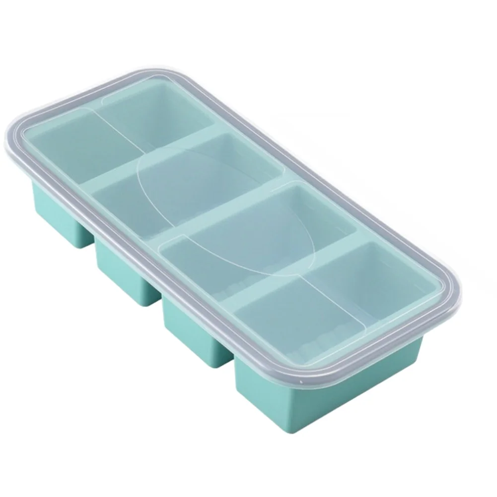 Silicone Food Container BPA for Cold Storage Microwave Defrosting and Reheating 29.5x14.5x6cm Easy to Clean Design