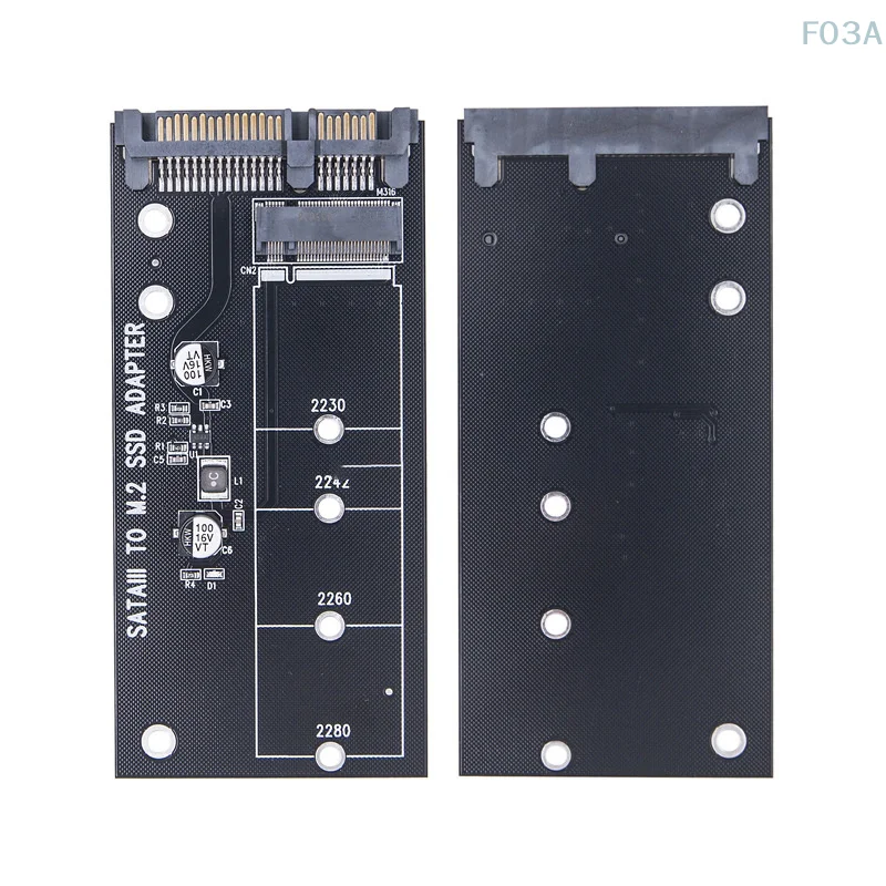 M.2 NGFF To SATA 3 3.0 Adapter Card SSD Convertor B B&M Key Protocol Solid State Disk Drive 2230 2280 2242 For PC Motherboard