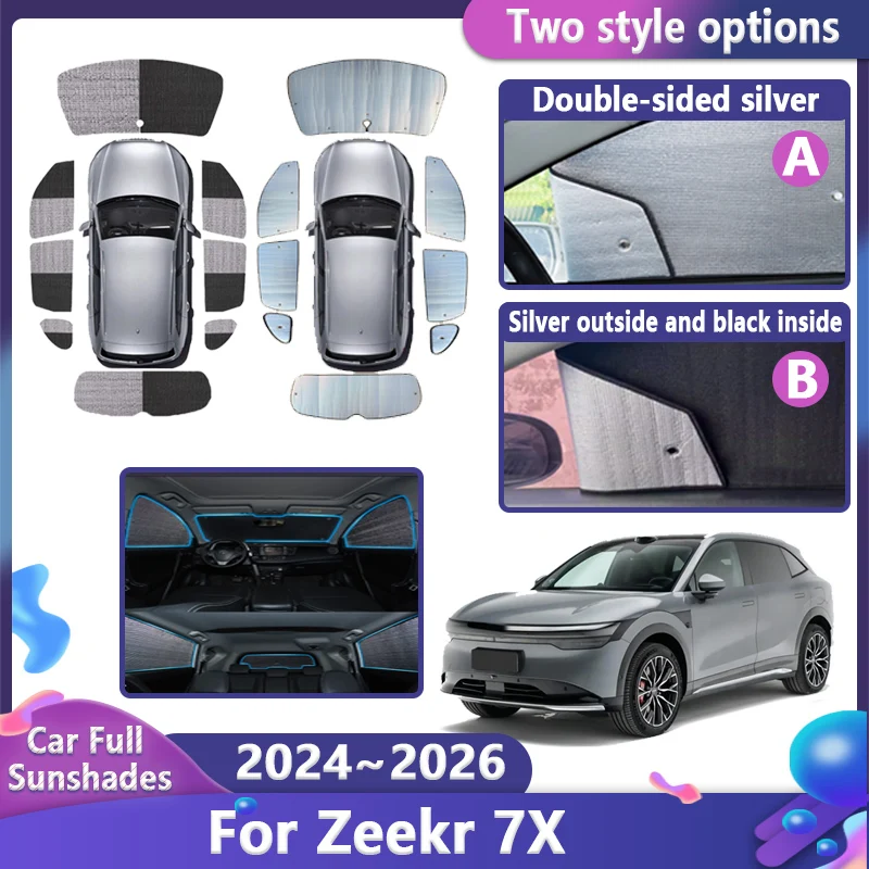 

Полные солнцезащитные козырьки для Zeekr 7X, аксессуары CX1E 2024 2025 2026, защита козырька автомобиля, лобовое стекло, козырек, солнцезащитные козырьки, автомобильные аксессуары