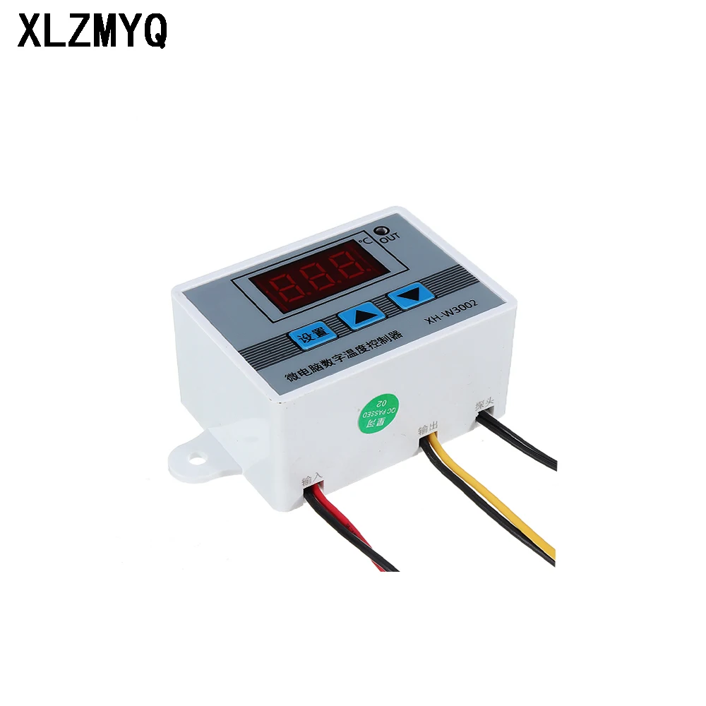 12V 24V 110V 220V W3002 Temperature Controller XH-W3002 Digital Control Thermostat Microcomputer Switch Thermoregulator Sensor