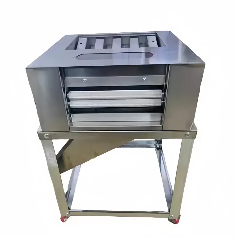 مقشرة ادامامي شبه أوتوماتيكية تقشير فول الصويا الأخضر آلة إزالة قشرة البازلاء #4