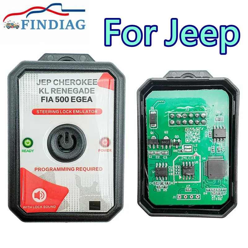 

Высококачественный эмулятор замка рулевого управления для Jeep для Fiat Cherokee KL Renegade Egea со звуковым программированием