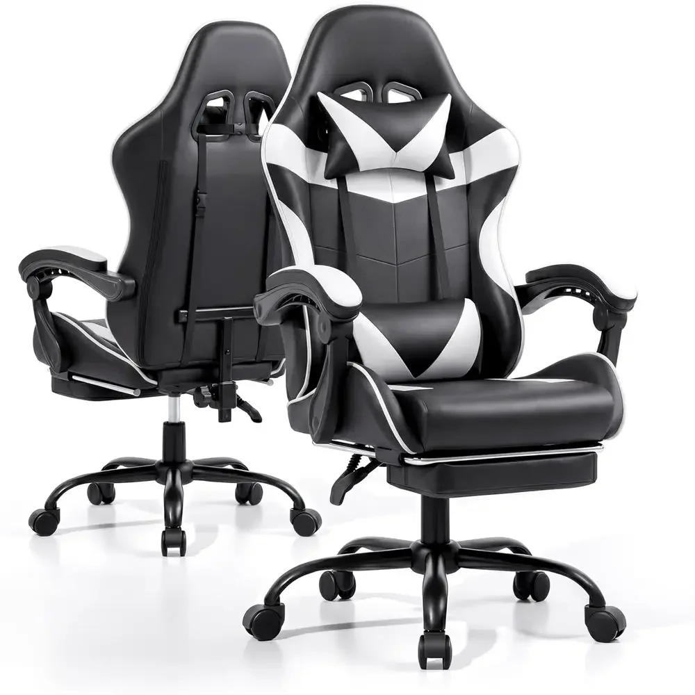 Ergonomic Swivel Chair with Lumbar Support, Adjustable Height, 360° Swivel for Office or Gaming