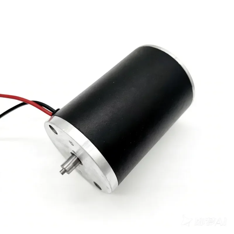 63mm Tubular DC Motor 24V 3300RPM High Speed Torque 0.14Nm For Automatic Systems Industrial Automation Equipment Parts High