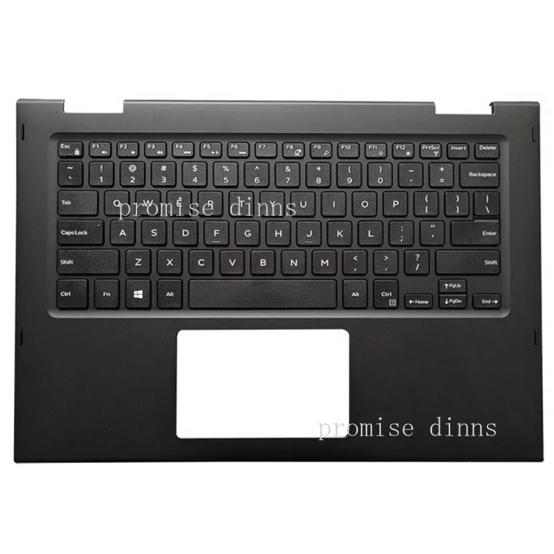 

M For Dell Latitude 3390 E3390 Laptop Keyboard Palmrest Upper Case Black C Shell
