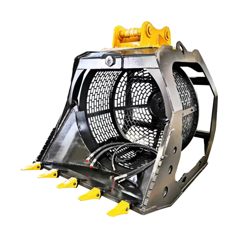 Multifunctional rotary screening cage mine mining sand and gravel screen