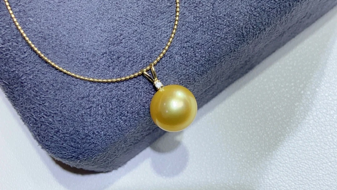 

DIY 18K Diamonds Pearls Pendants Bases Pedestals Necklaces for Women Not Include Pearls JCY