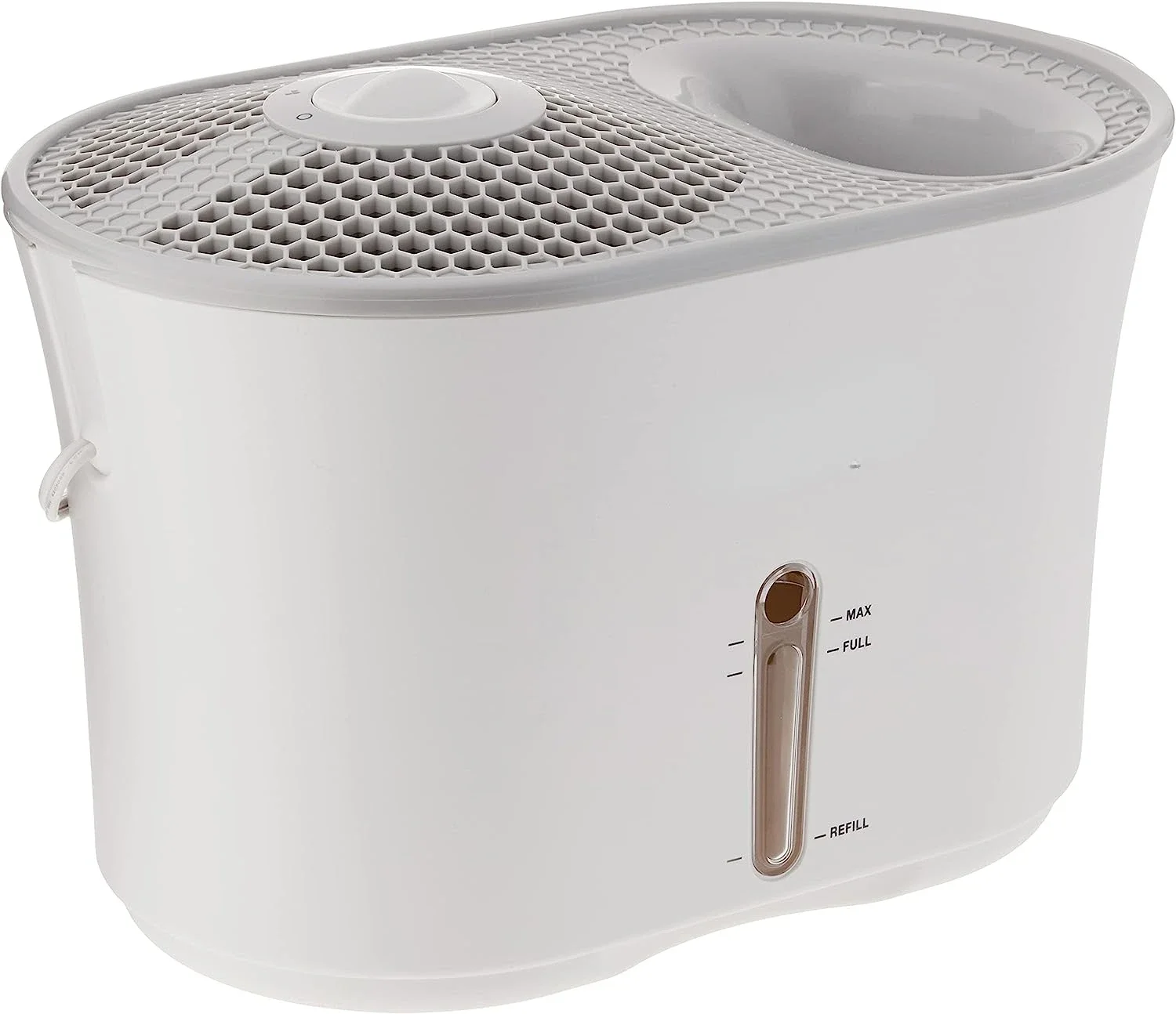 

Cool and Quiet Medium Room White Humidifier with 1 Gallon Tank - Ideal Humidifier for Baby and Bedrooms, Living Rooms, and More