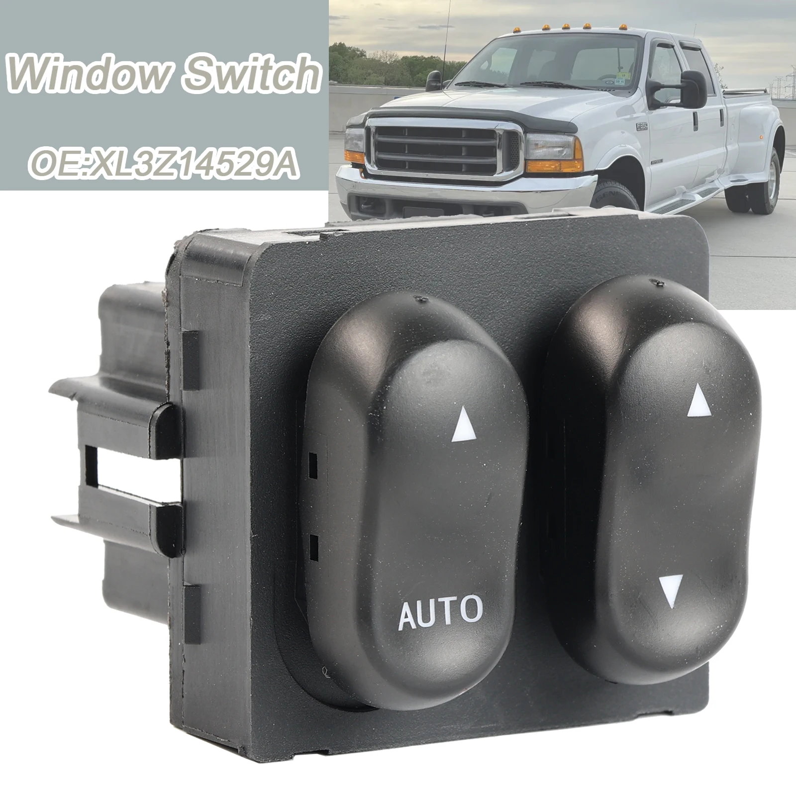 XL3Z-14529-AA Car Front Left Power Window Master Lifter Control Switch Button For Ford Lobo F150 F250 F350 1999 2000 2001 2002