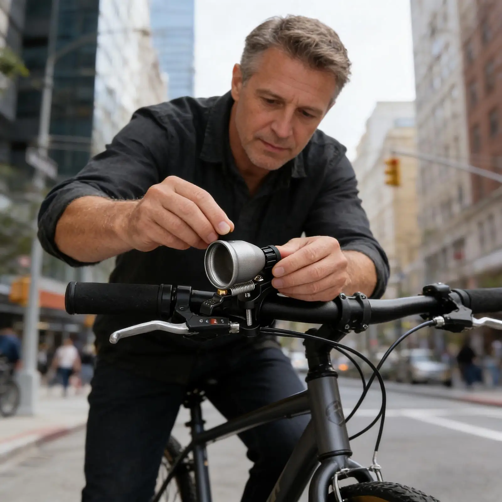 

Bicycle Bell Clear Loud Sound Horn Scooter Bell For Children Road Scooter Cycling Motorcycle Tricycle Mountain Biking