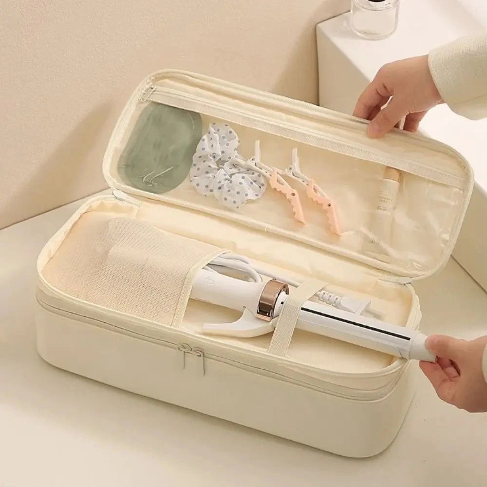 Large Capacity Carring Hair Dryer Storage Bag Dustproof Travel Case Multi-Pocket Organizer Pouch for Dyson Curling Hair Dryer view 5