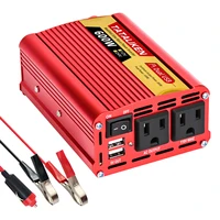 Inverter 12V, 12V 24V 600W 1500W 2000W 2500W, convertidor de hogares montado, socket universal, accesorios automáticos.