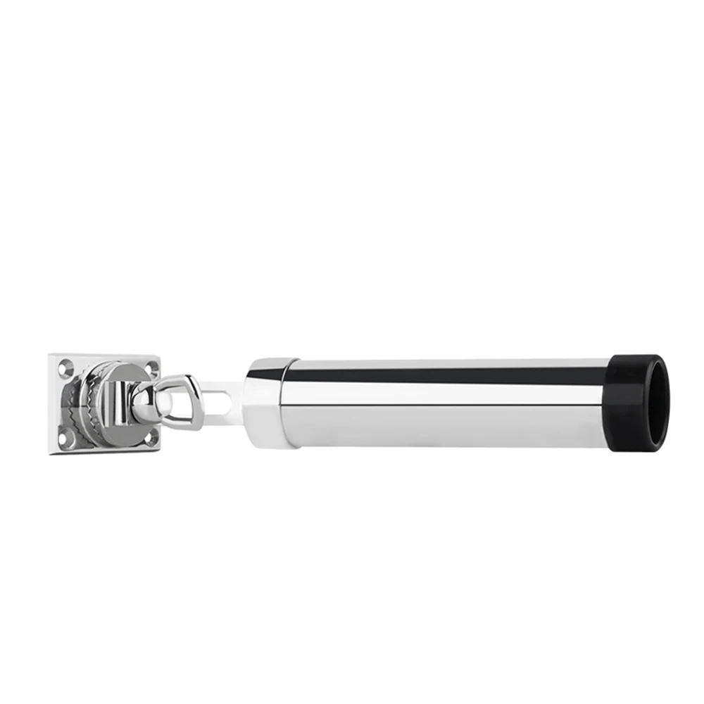 Top Quality Boat 360° Rotatable Fishing Rod Holder Marine Grade Stainless Steel Heavy Duty Rail Mount Adjustable Yacht Rod Pod