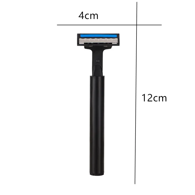 Razor Classic 2 Edge Safety Razor for Mens Shaving&Womens Hair Removal 48 Shaving Blades Manual Shaver