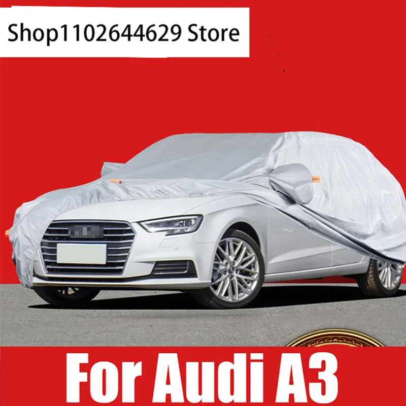 

Full Car Covers Outdoor Sun Uv Orotection Dust Rain Snow Protective For Audi A3 8V Oxford Cloth Accessories