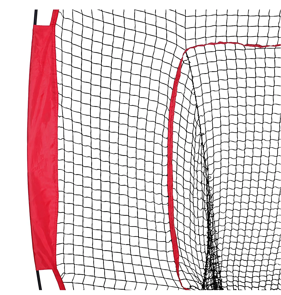 Baseball/Softball 6*6FT Practice Net for Hitting & Pitching, Batting   Strike Zone for Throwing, Most Suitable for Kids.
