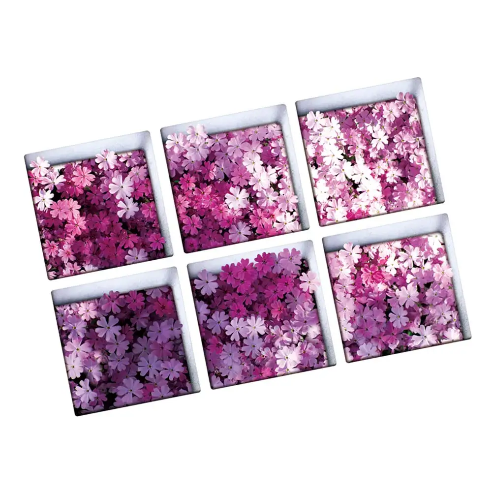

6 Pcs Bathtub Non Slip Stickers Waterproof 3D Decal Pvc Non-slip Wall Appliques