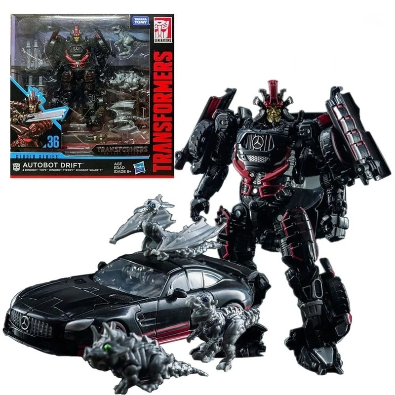 Original Takara Tomy Hasbro Transformers Studio Series SS36 Movie 5 D Class Autobot Drift Model Transformers Toys for Children