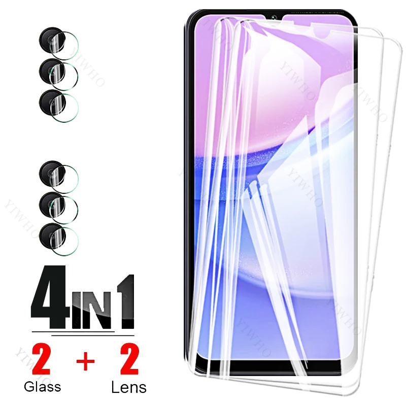 4in1 Protection Glass for Samsung Galaxy A15 A 15 SM-A155F 6.5