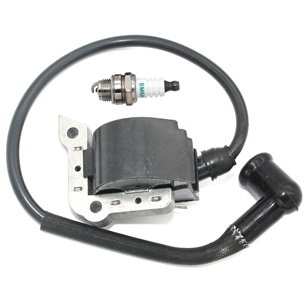 Ignition Coil Module with Spark Plug For Makita DCS6000i DCS6800i Chainsaw PN 030143040