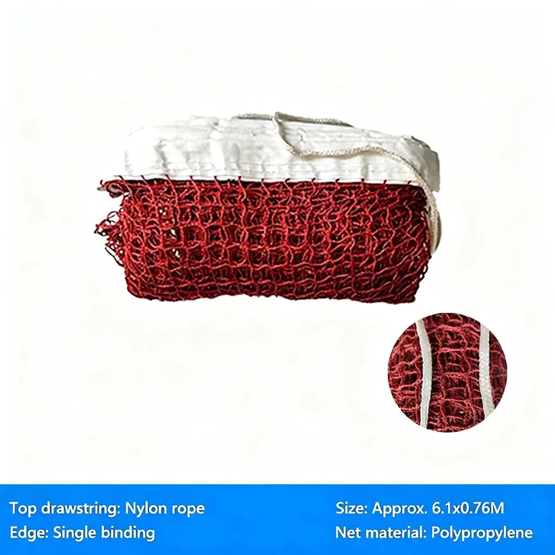

Portable Standard Badminton Net - Easy Setup Small Mesh Indoor Home & Outdoor Mid-Court Training Net