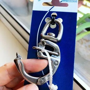 法國 Wichard 快速釋放式卸扣旋轉環 70mm,鍛造不鏽鋼船用五金件,J021 10 最佳銷售 鐐銬 - №8