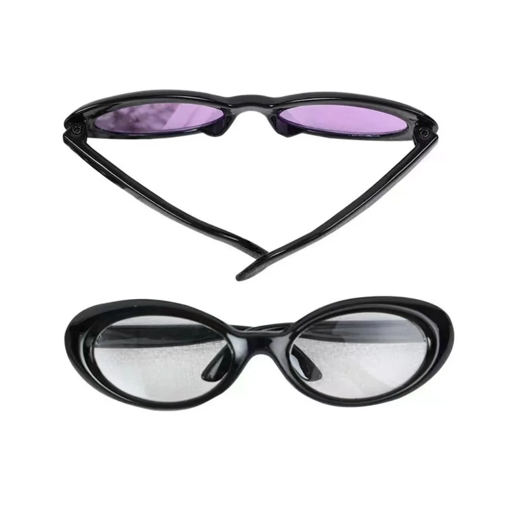 Colorful Cool Doll Eyeglasses Fashion Miniature BJD Sunglasses New Design Photo Props for 20cm Doll